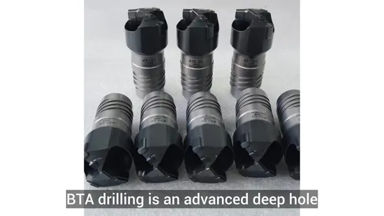 BTA Deep Hole Drill - Solid Carbide Drilling Tool for High Precision Holes